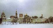 unknow artist The Novodevichy Monastery oil on canvas